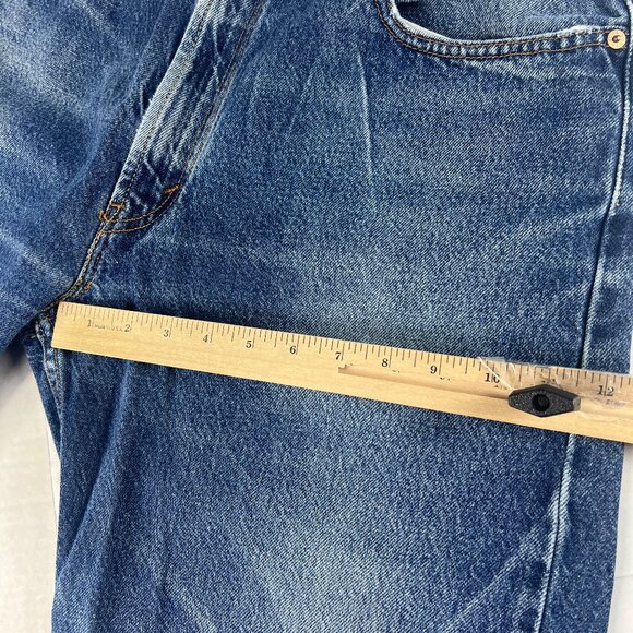 Y2K Levi's Jeans Men's 33 x 30* 505 Straight Blue Faded Cotton Denim Tag 36 x 32 - Picture 14 of 16